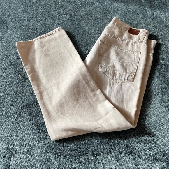 Avage Denim Beige Waterman Jeans Size 32 - Picture 5 of 12